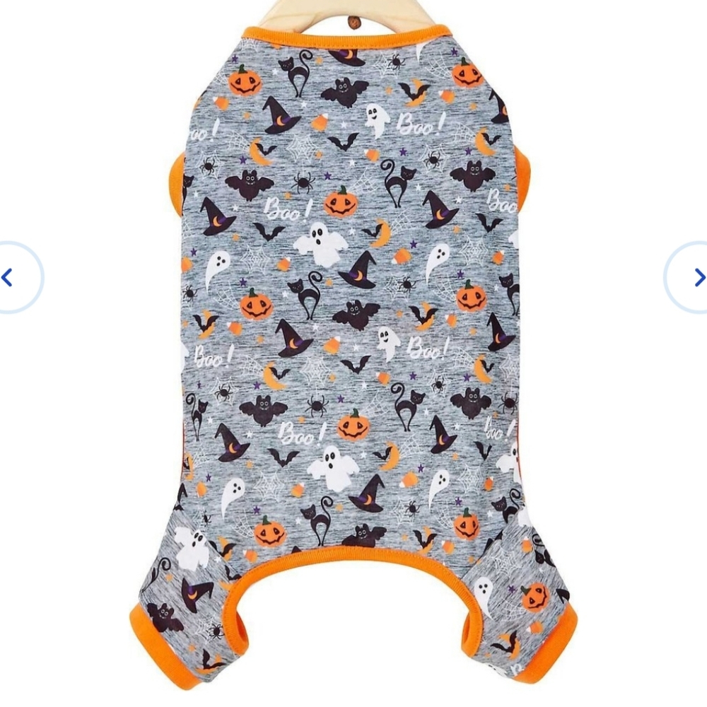 Frisco Halloween Patterned Dog & Cat Jersey PJs